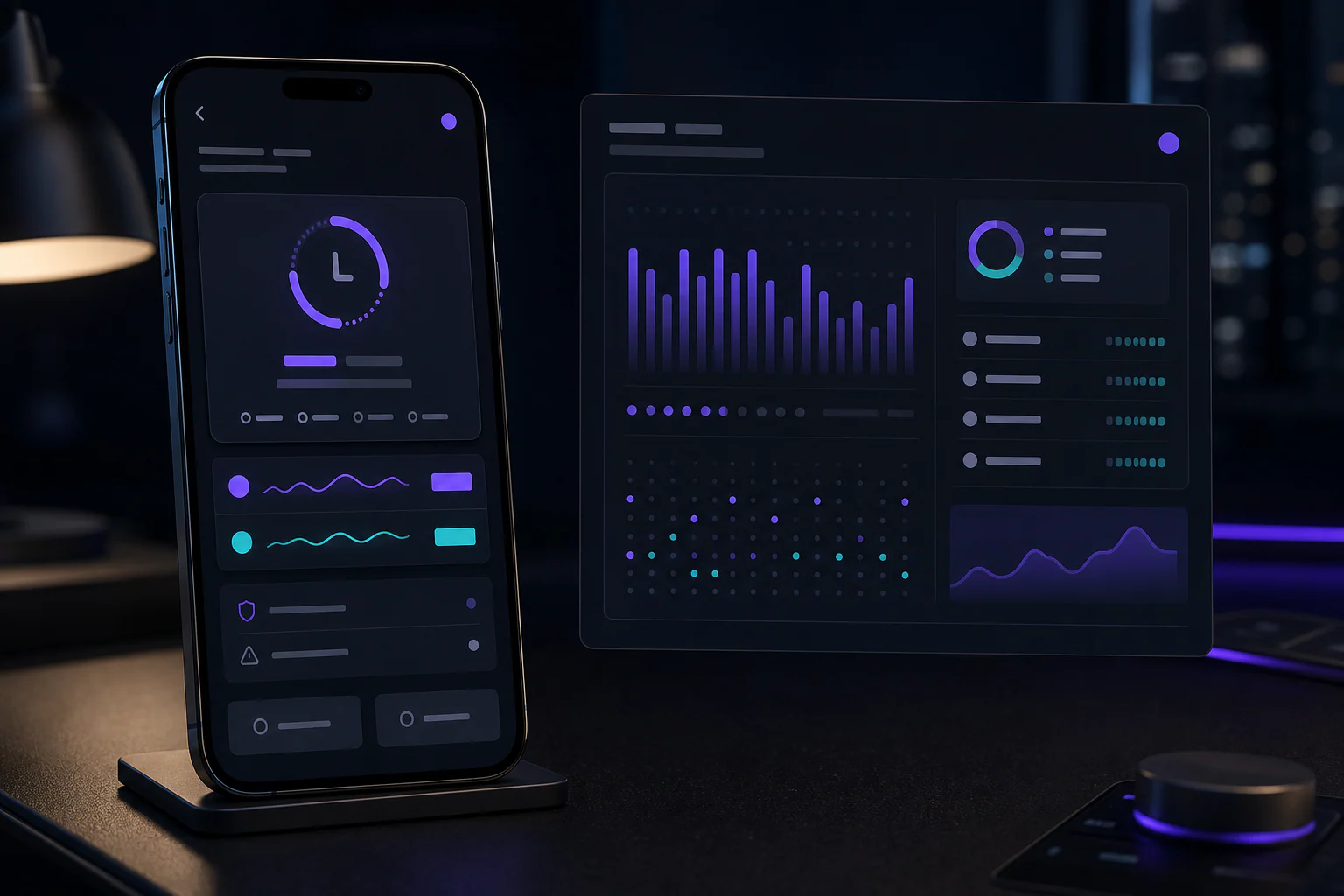 TEMIRIN branded product mockup for Telegram Alerts for Polymarket: Context, Delivery and In-App Review, showing phone alert card, delivery-attempt timestamp, source card, current-price panel.